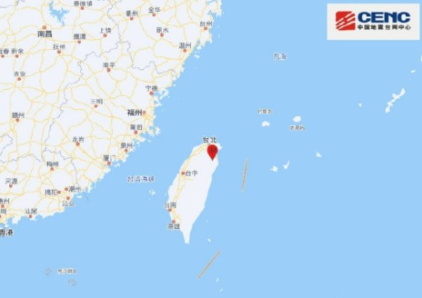 股牛网 台湾宜兰发生4.2级地震